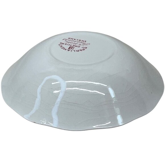 7 Red Parliament Premiere Original Manufacturers Asiatic Pheasants Cereal Bowls - Picture 11 of 13